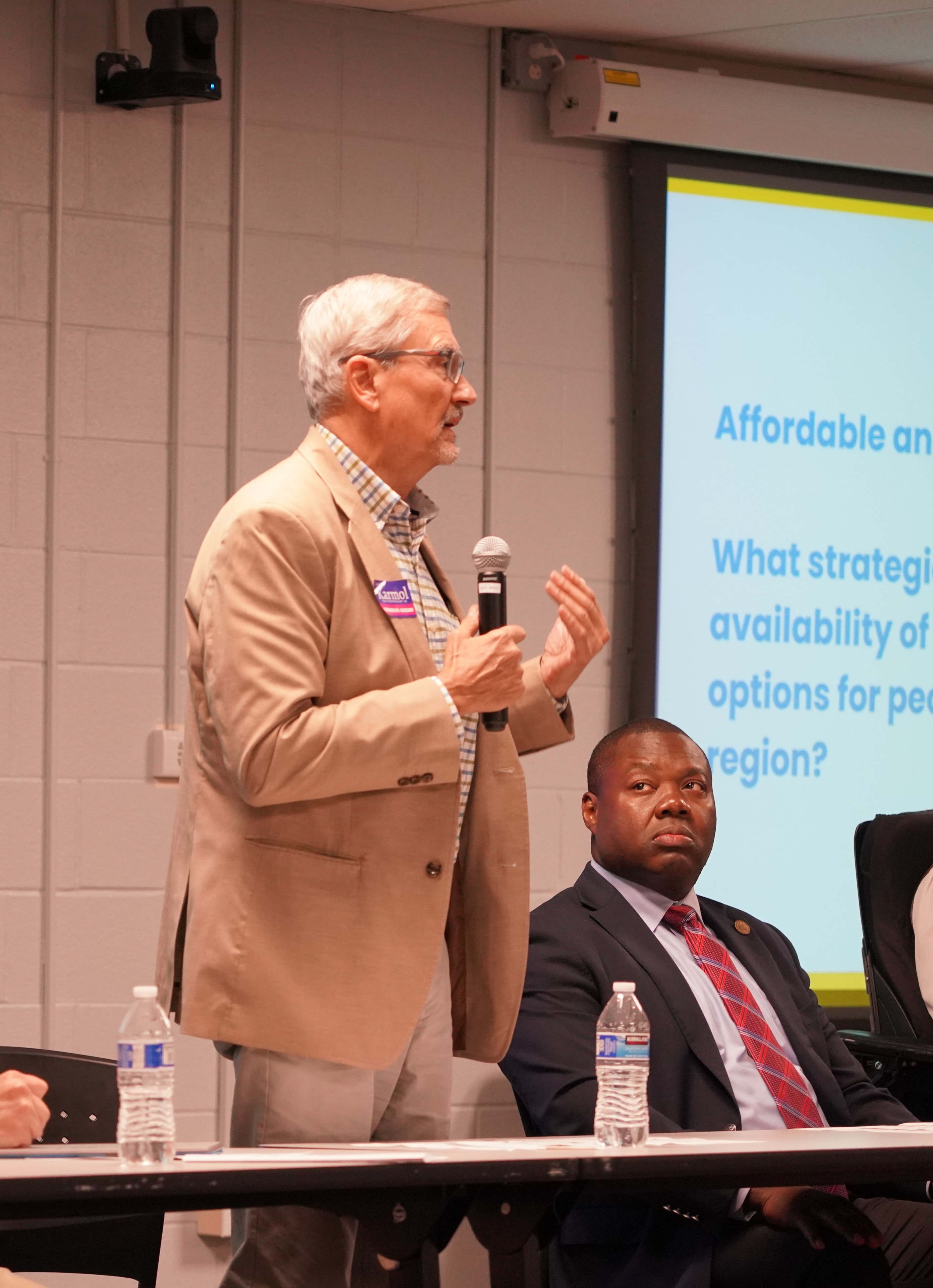 David speaks at the forum sponsored by the Ability Center